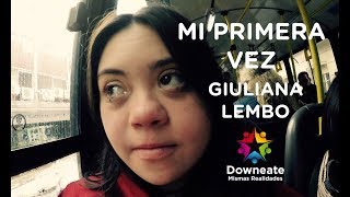 Giuli viaja sola por primera vez! Se Puede.