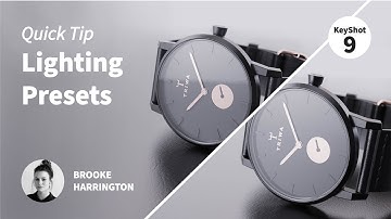 KeyShot Quick Tip - Lighting Presets