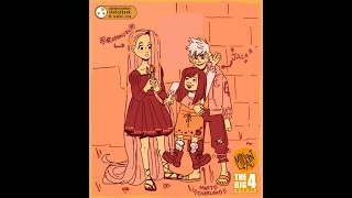 Jack Frosts Sister, Mary, Wants Rapunzel To Draw Among Us Fan Art Comic Dub