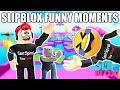 Roblox SlipBlox Funny Moments! Roblox Fall Guys