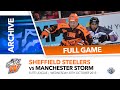 Steelers tv archive  sheffield steelers v manchester storm  301019