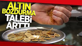 Altın Fiyatı Yükselti, Vatandaş Kuyumculara Akın Etti