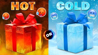 Choose Your Gift! 🎁 HOT or COLD Edition 🔥❄️ Pick Your Surprise! Blaze or Frosty Fun