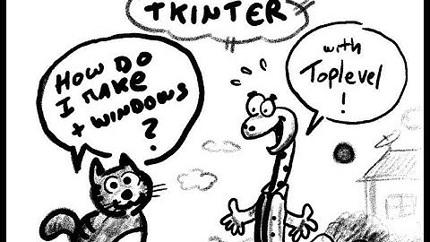 Many windows in python with tkinter (part 1)