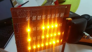 Caution panel electronics test