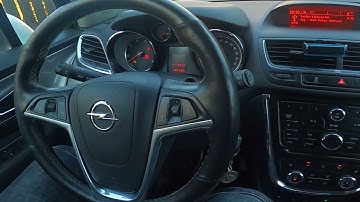 How to Adjust Radio Volume in Opel Mokka I ( 2012 – 2019 ) - Change Radio Volume