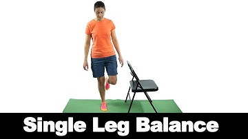 Single Leg Balance - Ask Doctor Jo