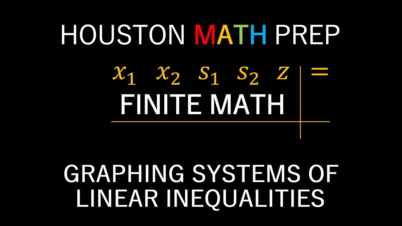 Graphing Systems of Linear Inequalities - YouTube