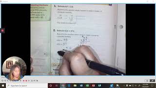 Math 6: 3.2 Estimate Products