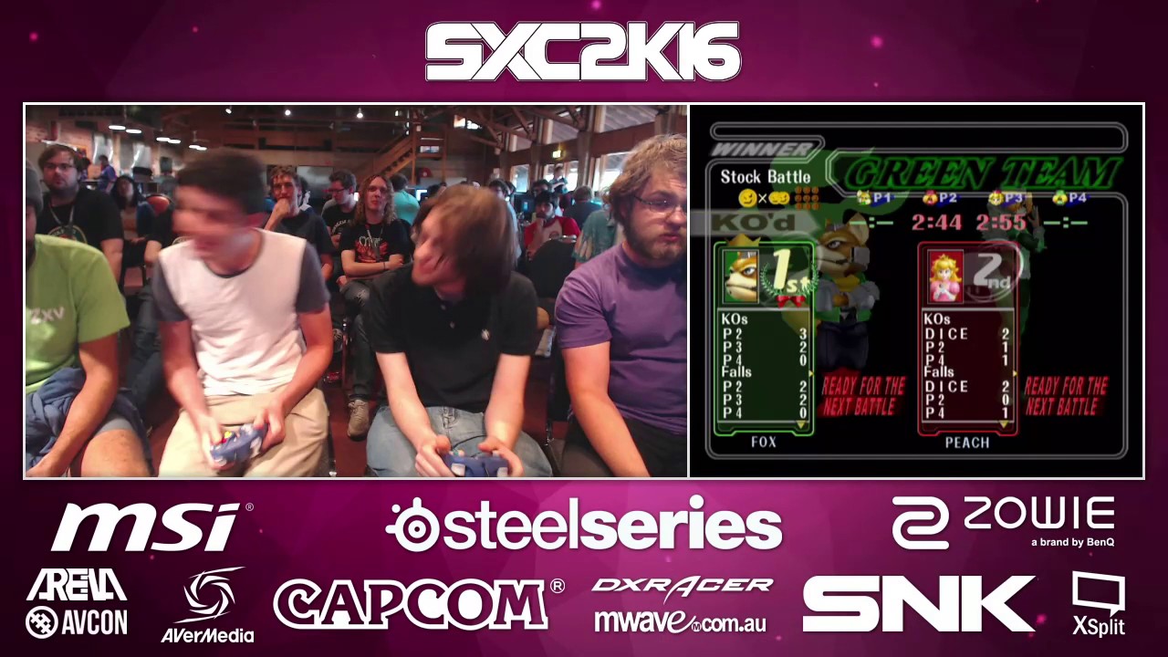 SXC2K16 - SSBM - Sora + Zxv vs Flow Rats + Muscat - Doubles