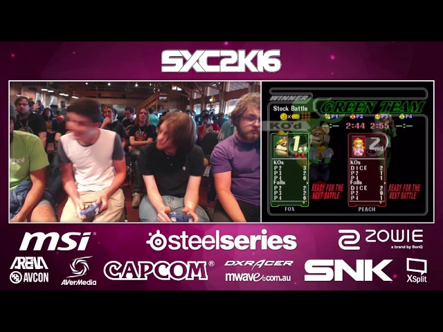 SXC2K16 - SSBM - Sora + Zxv vs Flow Rats + Muscat - Doubles