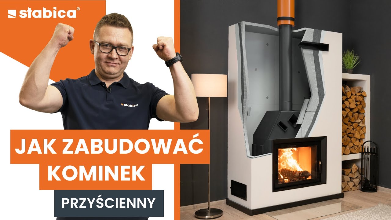 #002 JAK ZBUDOWAĆ KOMINEK AKUMULACYJNY STABICA? PRZYŚCIENNA OBUDOWA KOMINKA