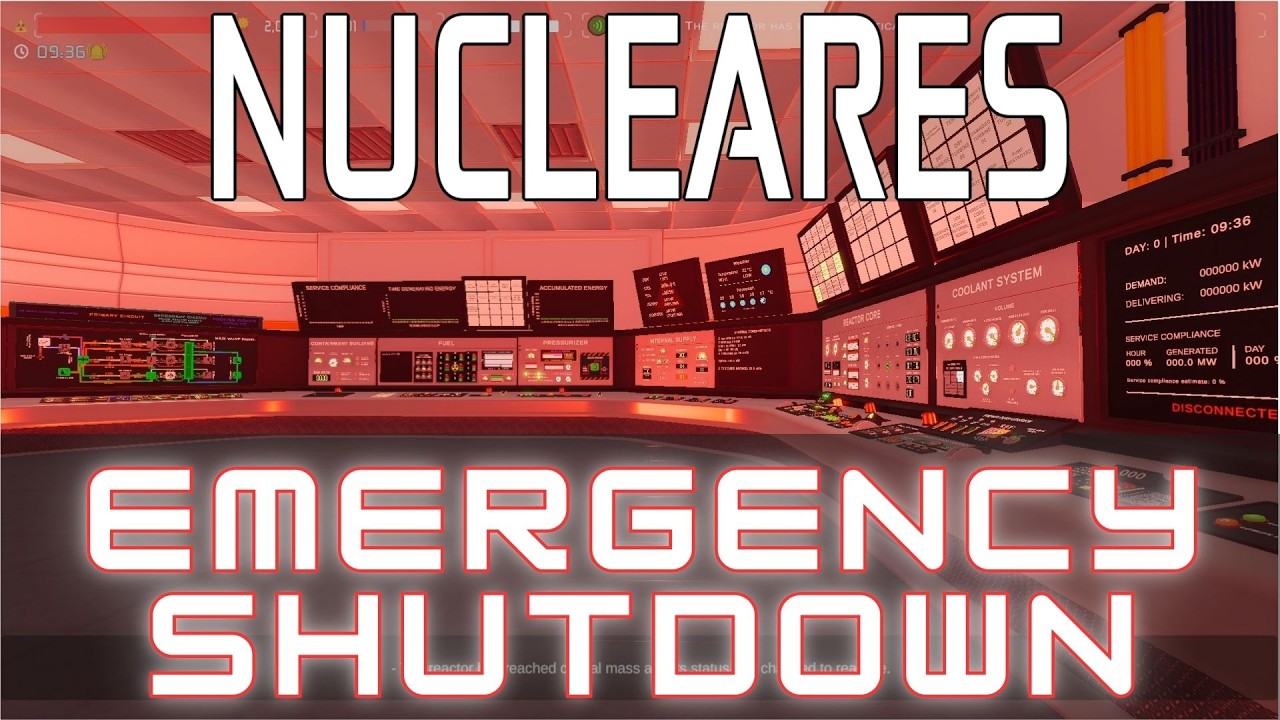 Аварийное отключение — Симулятор атомной электростанции Nucleares (Патч 213)