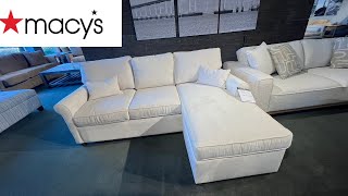 Must-See  MACY'S SOFA, COUCHES, ARMCHAIR AND FURNITURE IN STORE WALKING