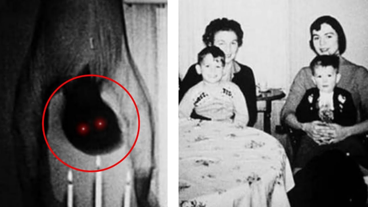 ФОТОГРАФИИ ПРИЗРАКОВ, КОТОРЫЕ НЕВОЗМОЖНО объясним