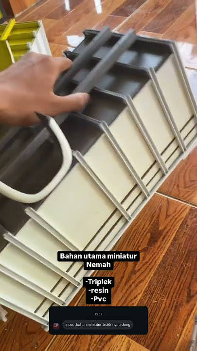 Bahan” miniatur truk Nemah☝🏻