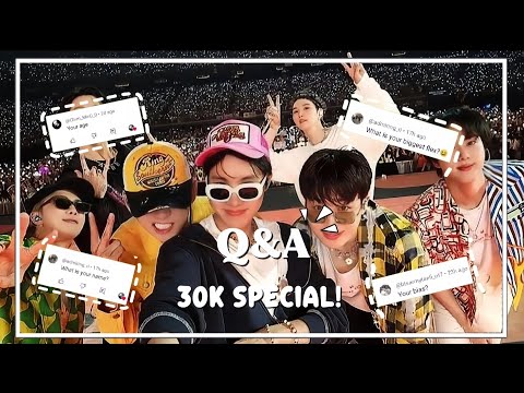 30K special Q&A! (Get to know about me)