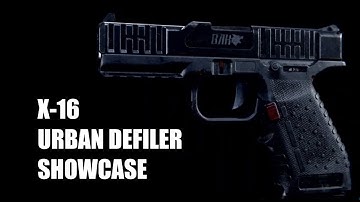 URBAN DEFILER [Rotation and Animation Showcase | X-16 Pistol Variant]