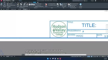 Title Block Text and Layout Settings