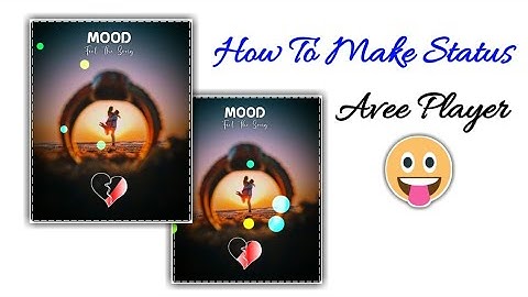 How To Make Deferent Type Of Liquid Inside WhatsApp Status Video | Portrait Size AveePlayer Tamplate