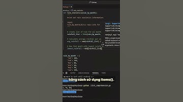[CODE CÙNG PYSLEEP] Lời giải - Bài toán lượng mưa #pysleep #shorts #CodecungPySleep