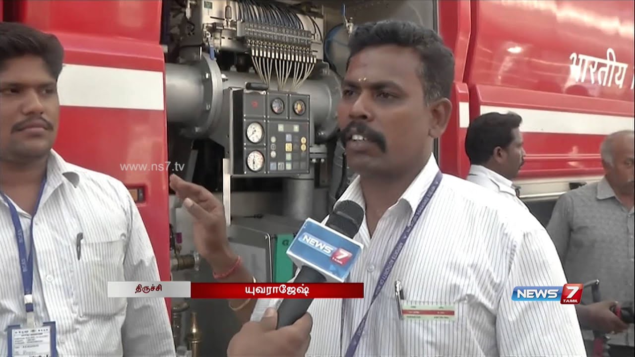 Fire Service Week Passengers safety awareness program in Trichy