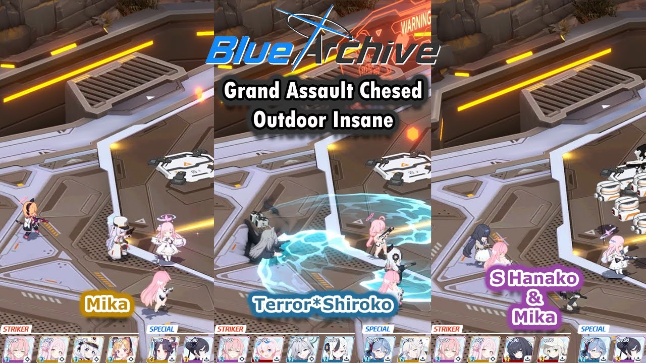 Blue Archive Global - Grand Assault Chesed Outdoor Insane (May'25)