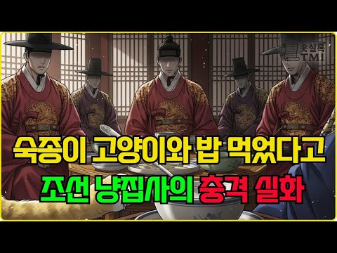 숙종이 고양이와 밥 먹었다고? 조선 냥집사의 충격 실화 | 숏실록TMI | 조선왕조실록 | 역사야사 | 충격실화 | 조선역사 | 1분역사 | 한국사 | 역사쇼츠 | 다큐드라마