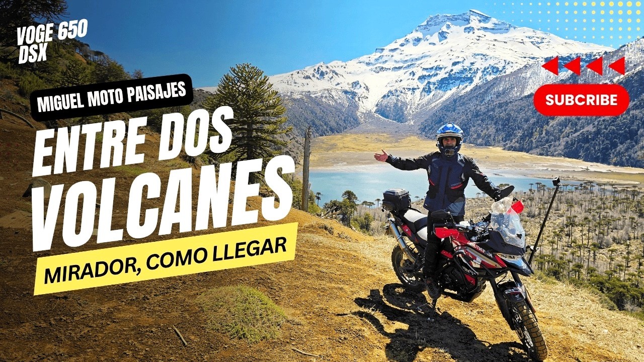 #4 Entre Dos Volcanes: La Ruta Más Espectacular del Sur de Chile 🏍️🔥