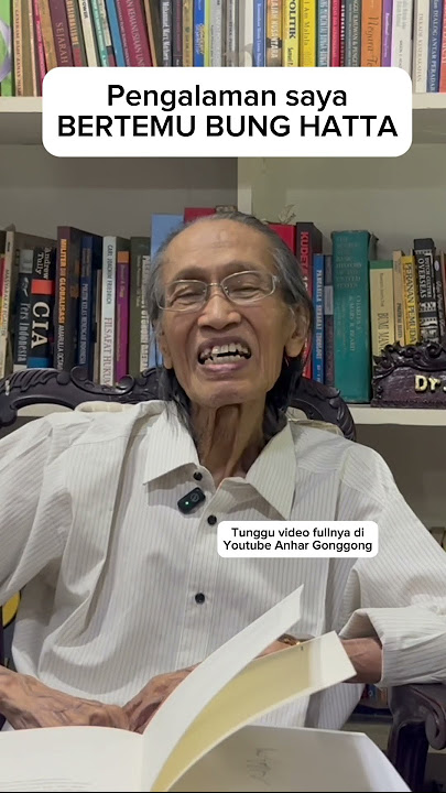 BUNG HATTA. #hatta #sejarahindonesia #bunghatta #bulanagustus #anhargonggong #politik #rockygerung