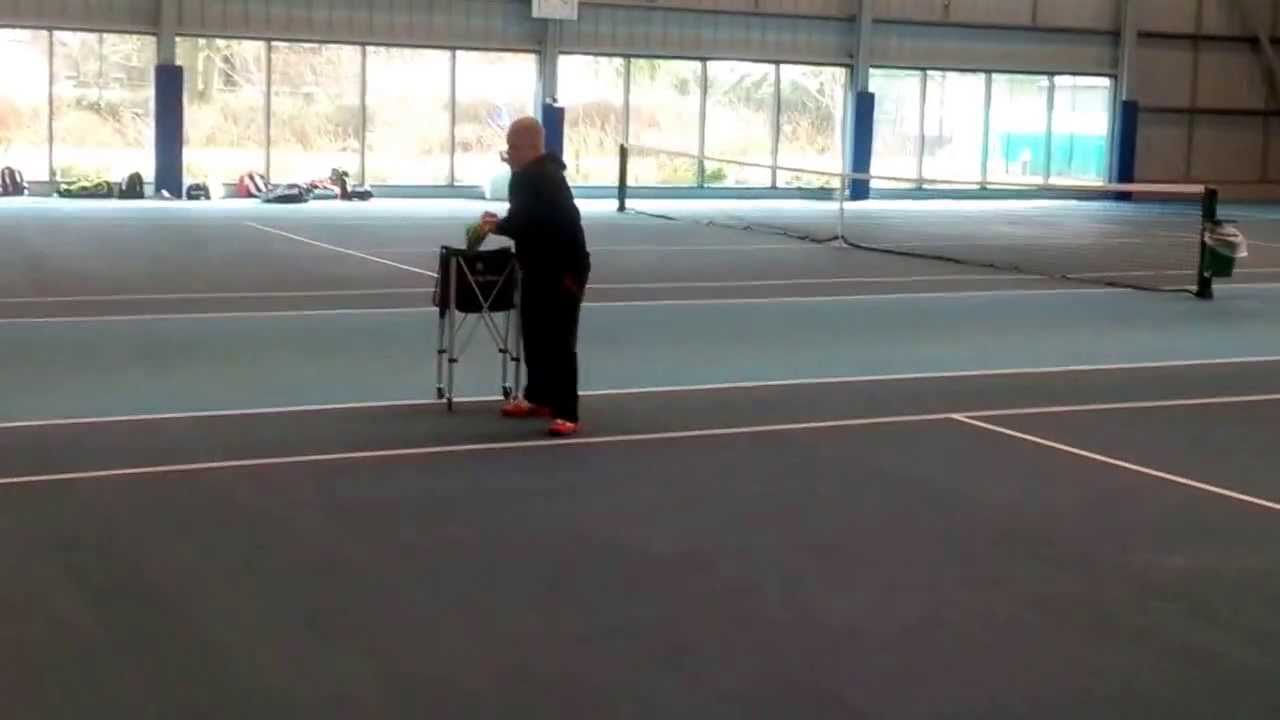 Tennis hand feeding - Richard Marklow  of Inspire2coach