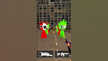 green and red sprunki nextbots in playground mod new update games play and sandbox in space
