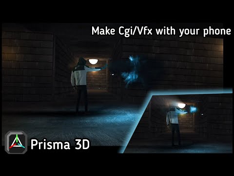 Make Realistic VFX shots with your PHONE!! (Prisma 3d)