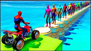 SUPERHERO BIKE 🏍️ GAME 3D VIDEO ANDROID PHONE|| #gameplay #games  @King-Games screenshot 4