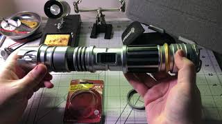 QUICK AND CHEAP FIX for a loose Star Wars Galaxy's Edge lightsaber from Savi's Workshop