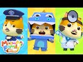 Daddy's Job - Policeman, Doctor | Cartoon for Kids | Stories for Kids | Meowmi Family Show