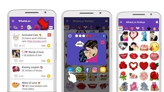 WhatsLov: Smileys of love, stickers and GIF screenshot 2
