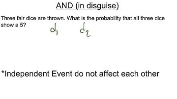 Probability of Combined Events