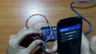 Connect Android device to Arduino via HC-06 Bluetooth module