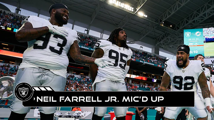 Neil Farrell Jr. Micd Up vs. Miami Dolphins: Thats...