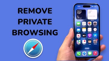 How To Remove Private Browsing In Safari?