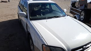 2001 subaru outback part 3 o2 sensor replacement