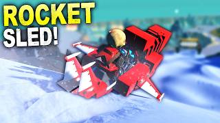 I Tried to Build a TOP 1% ROCKET SLED! screenshot 4