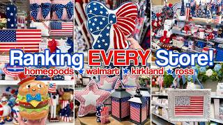 I Ranked EVERY Store’s Summer Decor… 🇺🇸 WHO Has The BEST 4th of July Decor?!