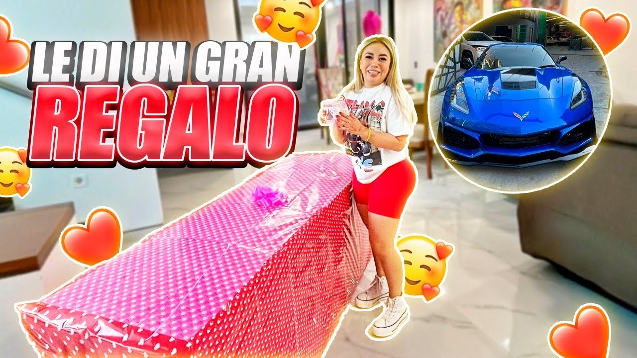 LE DI A MI NOVIA EL REGALO PERFECTO PARA SU CORVETTE😱😍 | ManuelRivera11