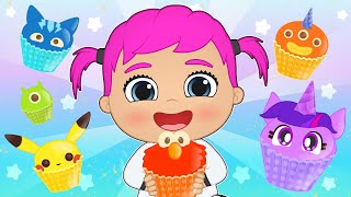 BABIES ALEX AND LILY 🧁 How to decorate Cupcakes screenshot 4