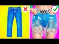 ¡TRANSFORMA TU LOOK CON MODA DIY || ¡Trucos Fáciles y FIJADOS Rápidos por 123 GO! CHALLENGE!