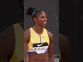 Equal 6th best of all time with 12.20 for Masai Russell in the 100m hurdles #DiamondLeague