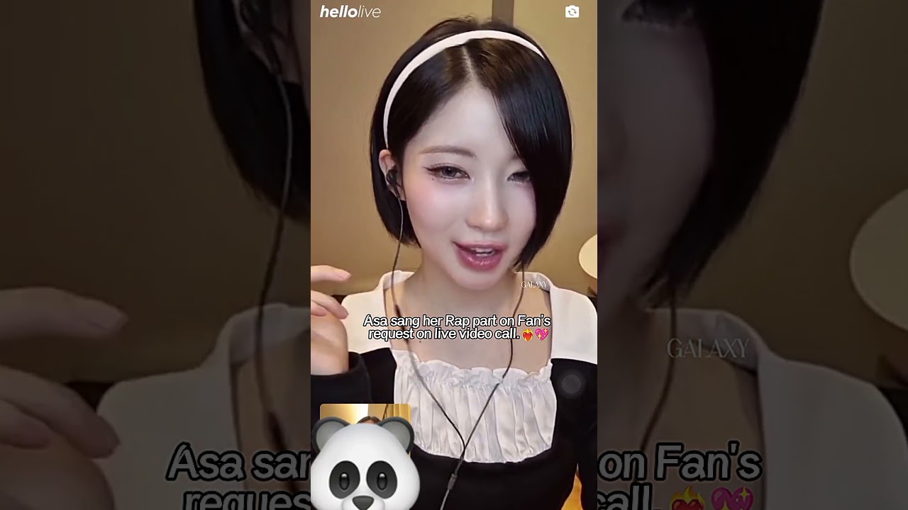 she sang rap on fans reques on live video call 