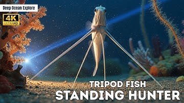 Ikan Tripod: Penjaga Diam di Jurang | Dokumenter Sinematik 4K Makhluk Laut Dalam